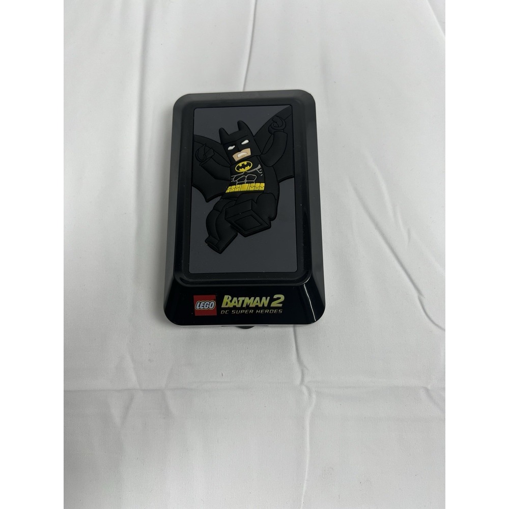 LEGO Batman 2 DC Super Heroes Black Handheld Console Case 3D Minifigure Graphic